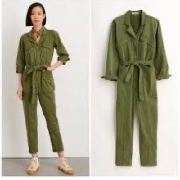 Alex Mill Pants - NWOT Alex Mill Expedition Olive Green Jumpsuit